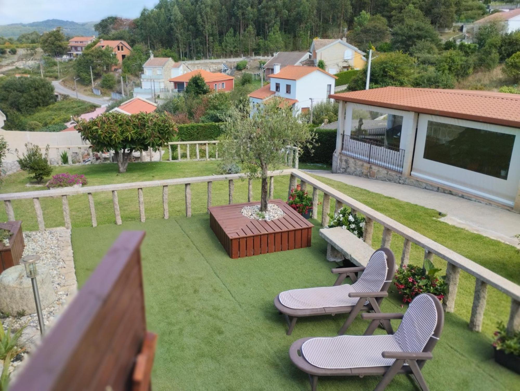 カンガス・デ・モラソ Casa Laxe Do Barroヴィラ エクステリア 写真